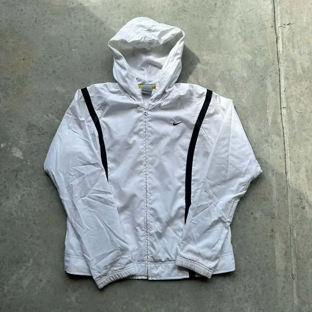 Y2K Nike Full Zip Hooded Windbreaker Jacket